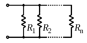 Resistenze di un circuito elettrico collegate in parallelo