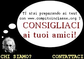 logo di www.compitoinclasse.org sui SOCIAL