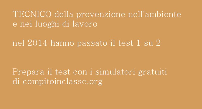 Come diventare Tecnico della Prevenzione nell'ambiente e nei luoghi di Lavoro?