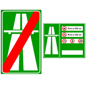 Segnale di riferimento: AUTOSTRADA