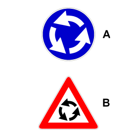 Segnale di riferimento: ROTATORIA