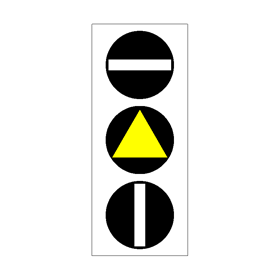 Segnale di riferimento: SEMAFORO PER VEICOLI DI TRASPORTO PUBBLICO