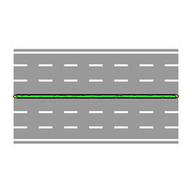 Segnale di riferimento: USO DI CORSIE E CARREGGIATE SU VARI TIPI DI STRADA