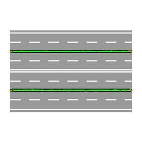 Segnale di riferimento: USO DI CORSIE E CARREGGIATE SU VARI TIPI DI STRADA